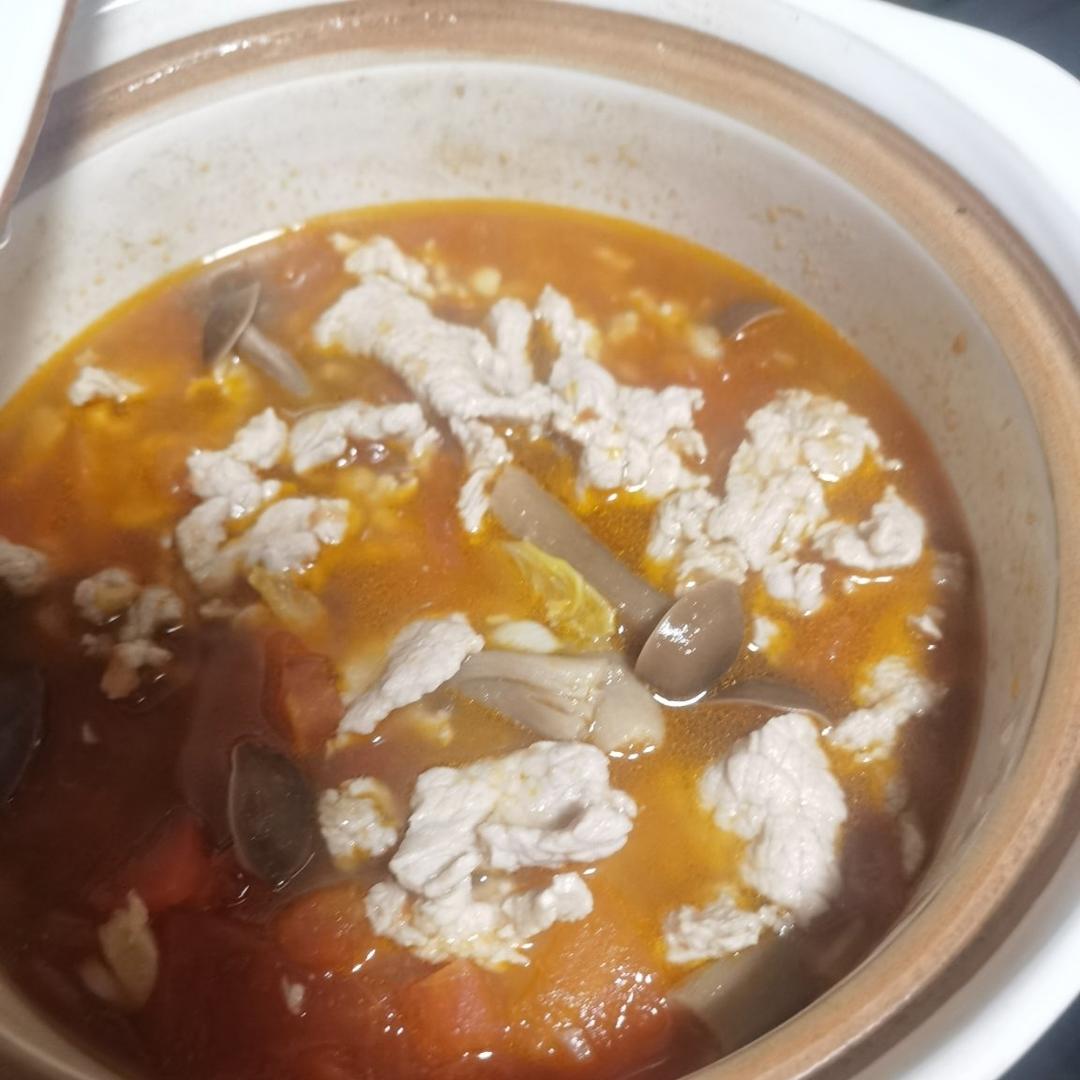 番茄滑肉