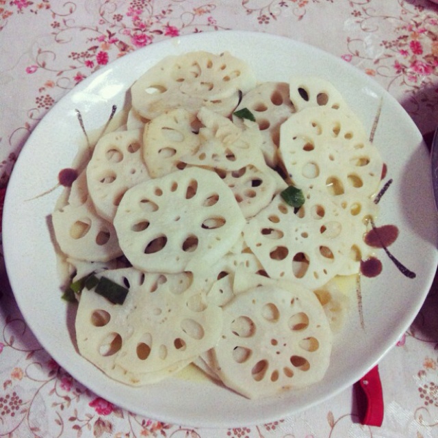 清炒藕片
