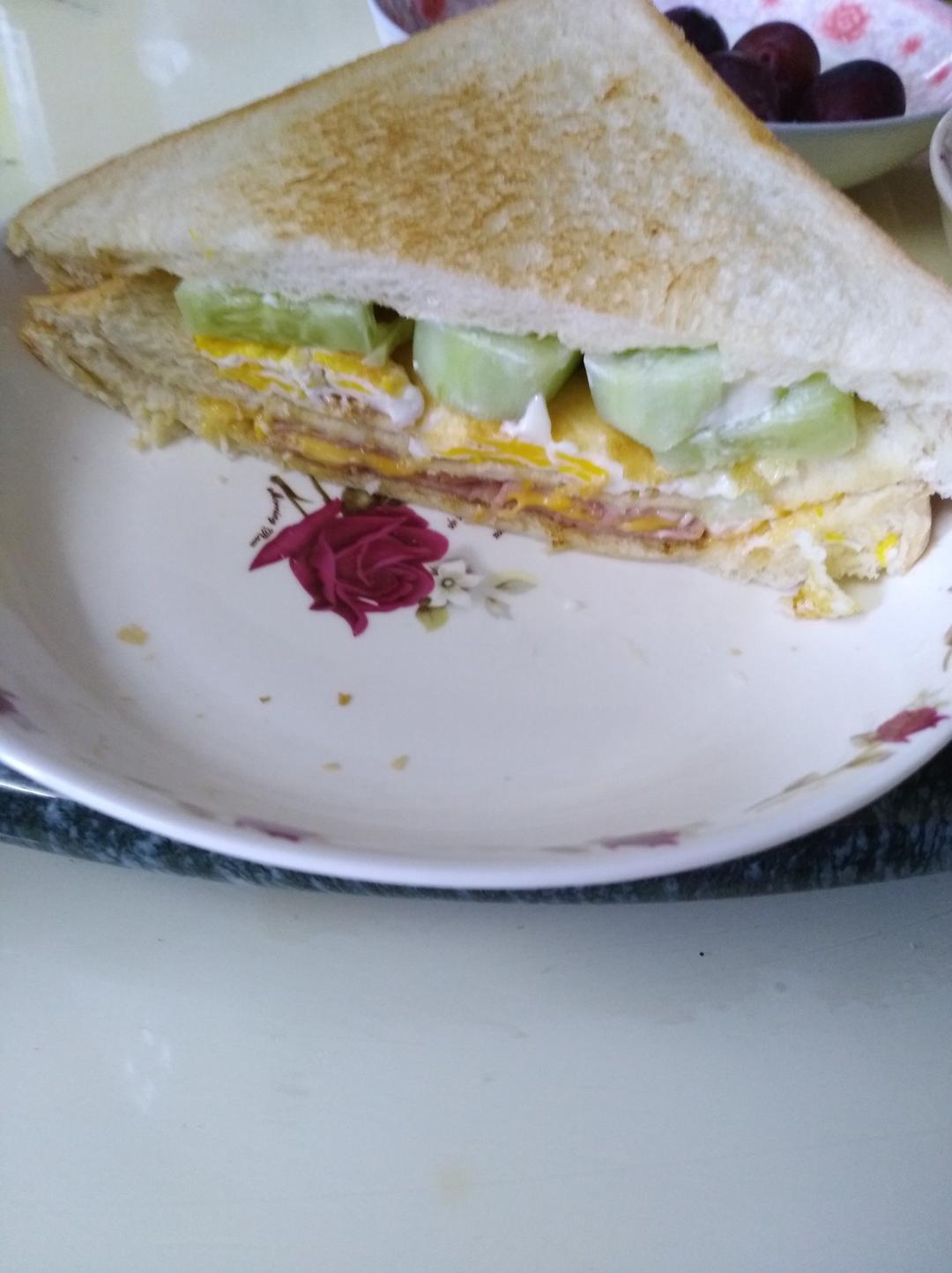 快手早餐——三明治（sandwich）