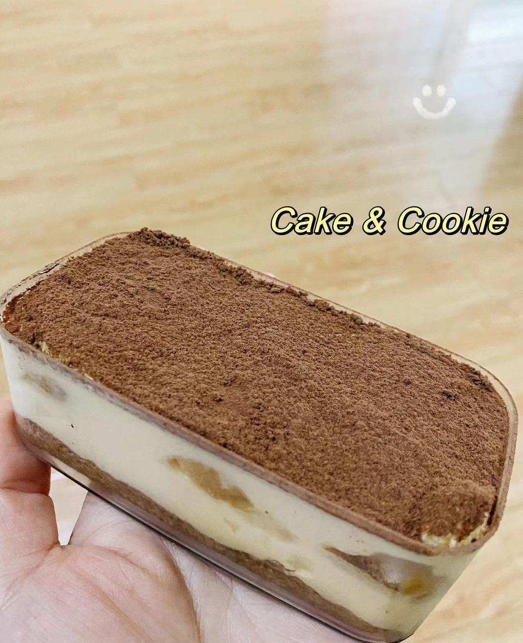 在欧洲学会的经典版提拉米苏