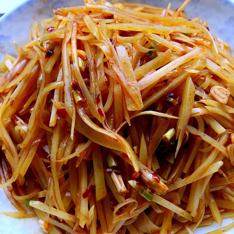 香辣凉拌土豆丝