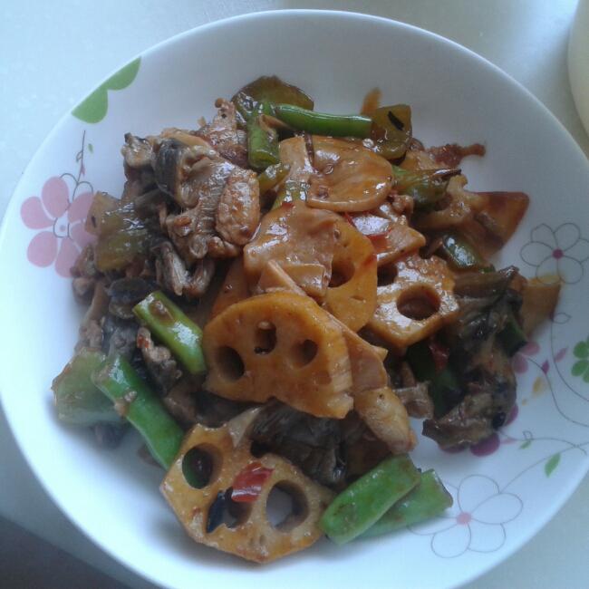 干锅杏鲍菇
