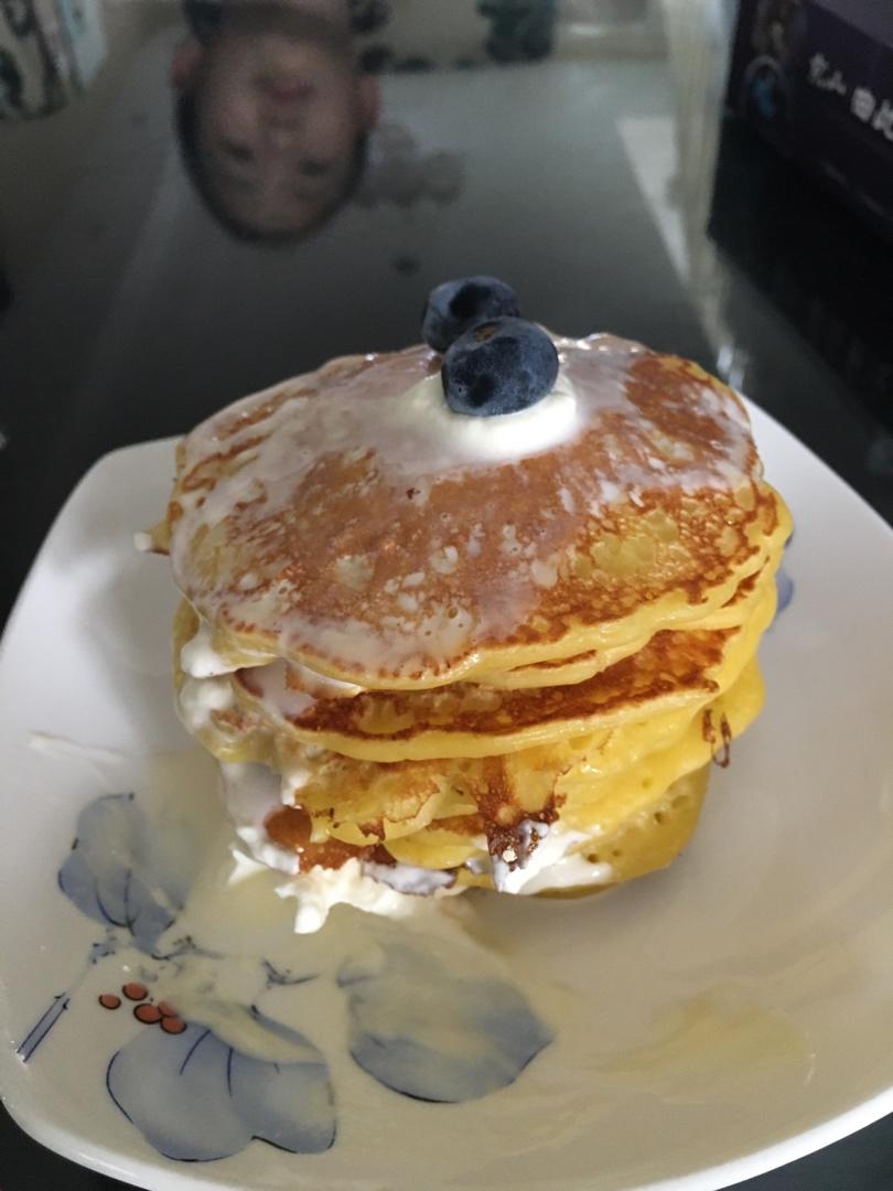 基础松饼Pancakes（高筋面粉版）