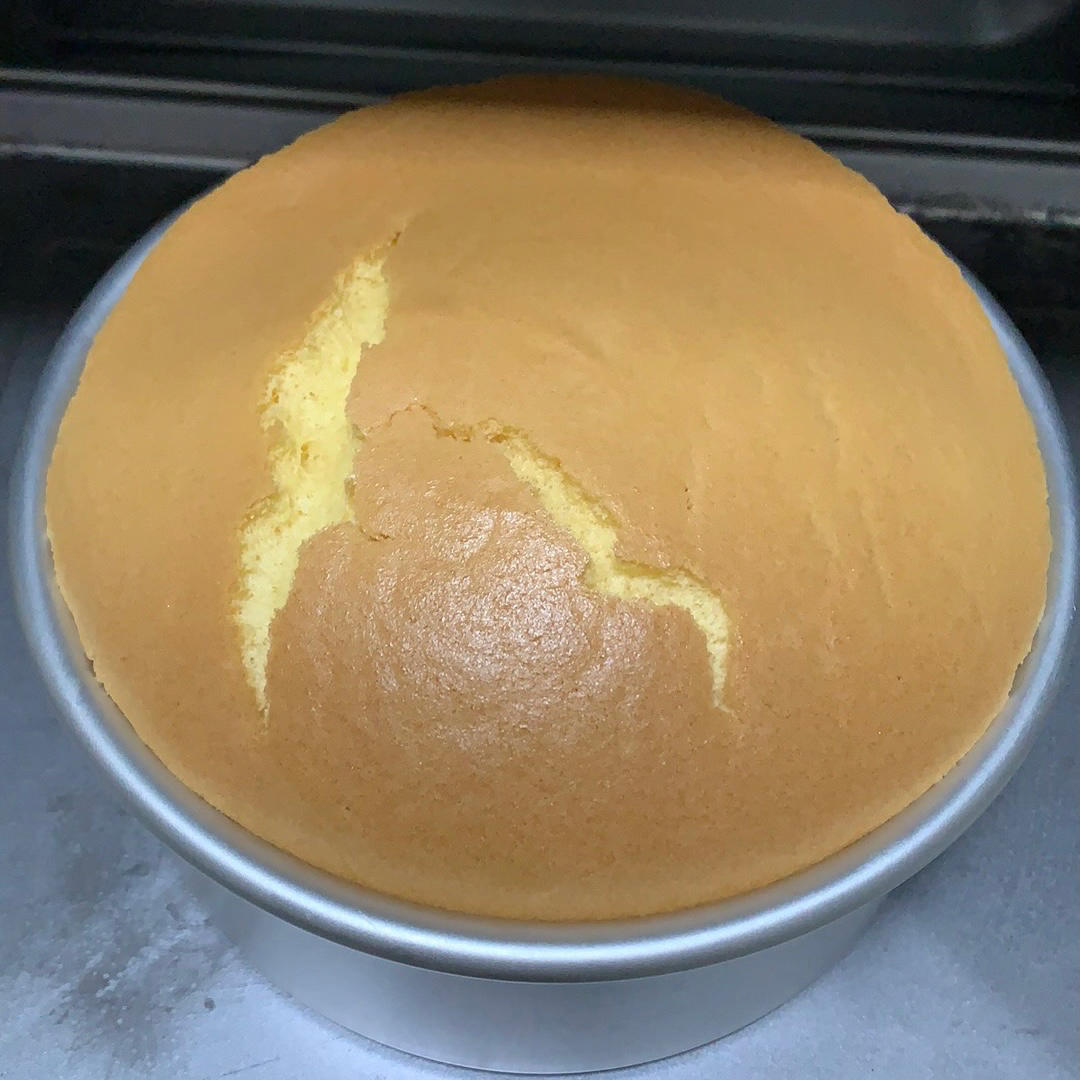 6寸戚风蛋糕