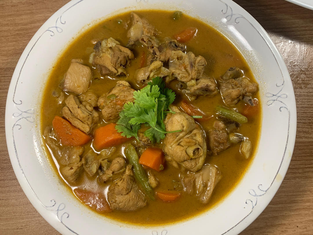 留学时的方子，泰国同学真传！——泰式咖喱鸡