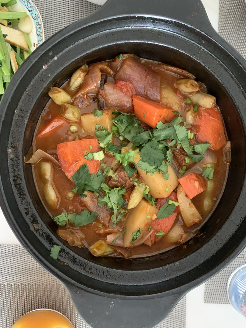 番茄土豆炖牛腩