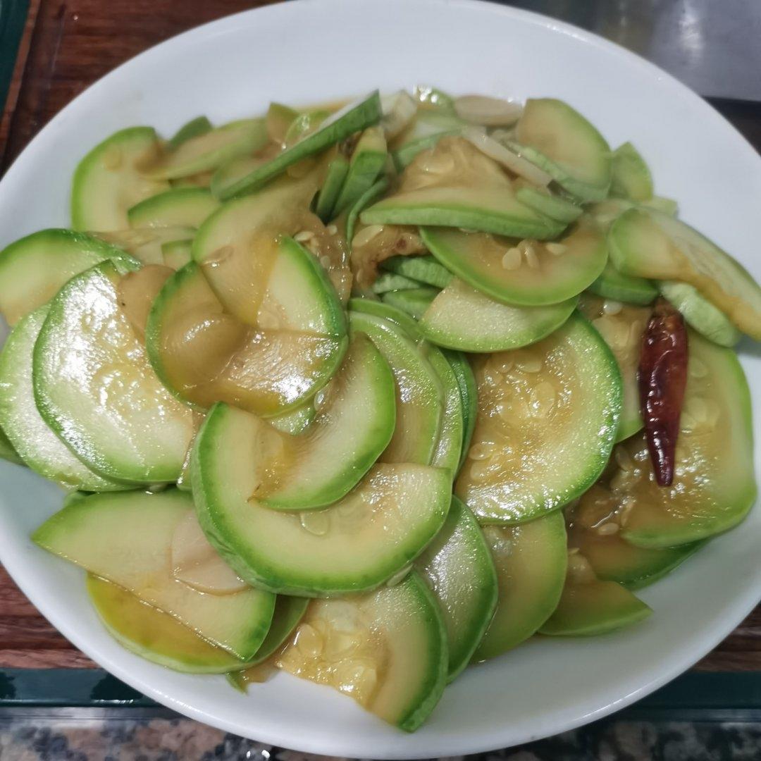 清炒西葫芦，五分钟快手菜