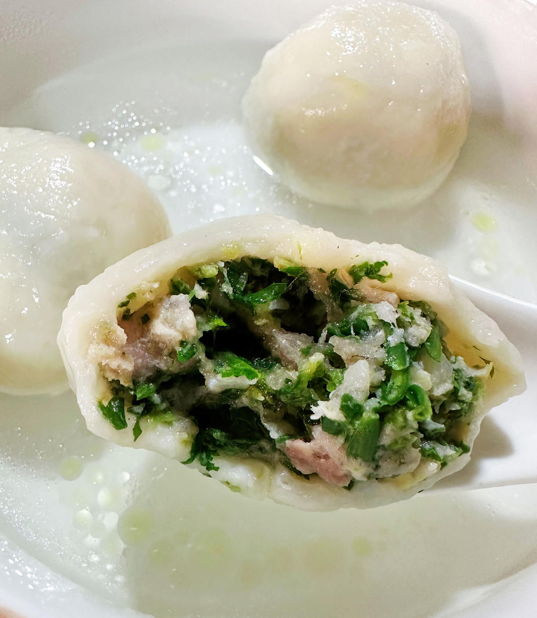 元宵～菜肉大汤圆