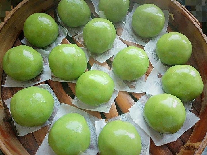 皮很糯的青团