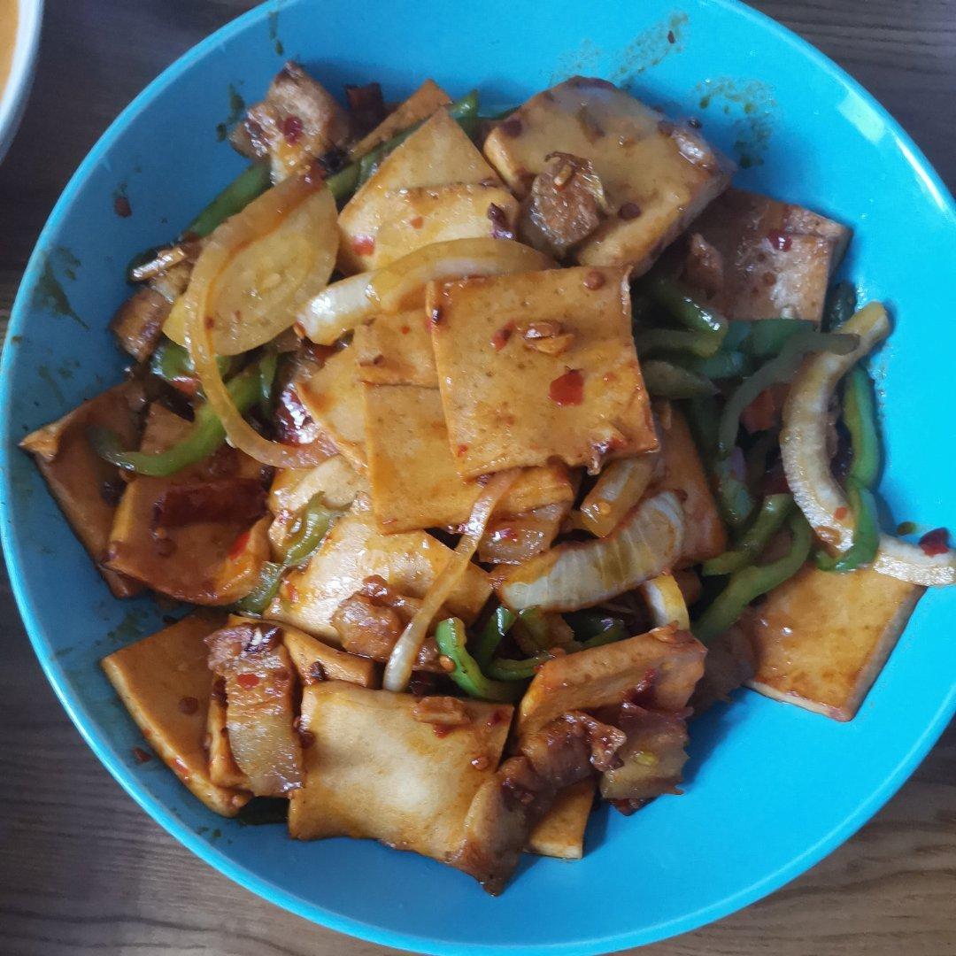 干锅千页豆腐