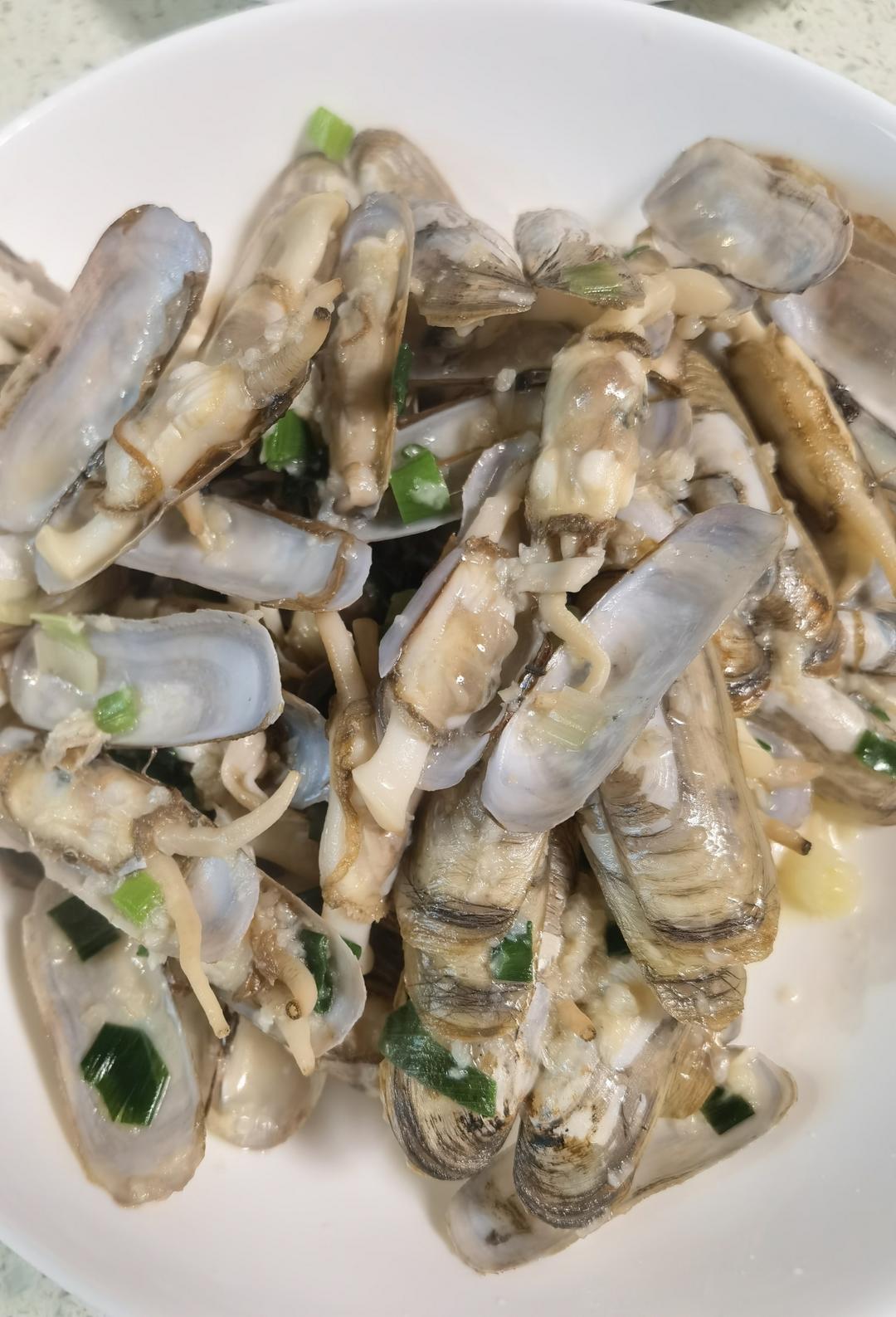 爆炒蛏子｜家常做法