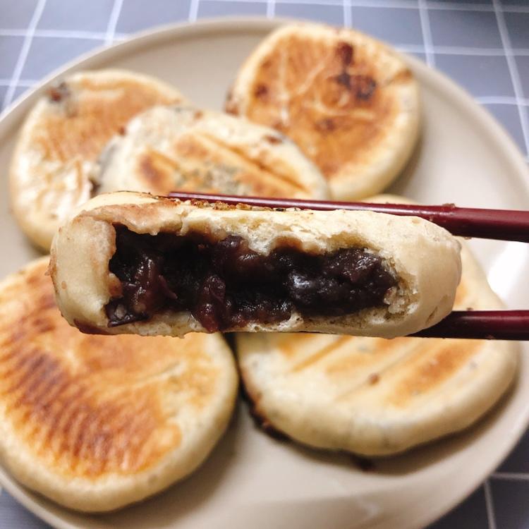 电饼铛版红豆饼
