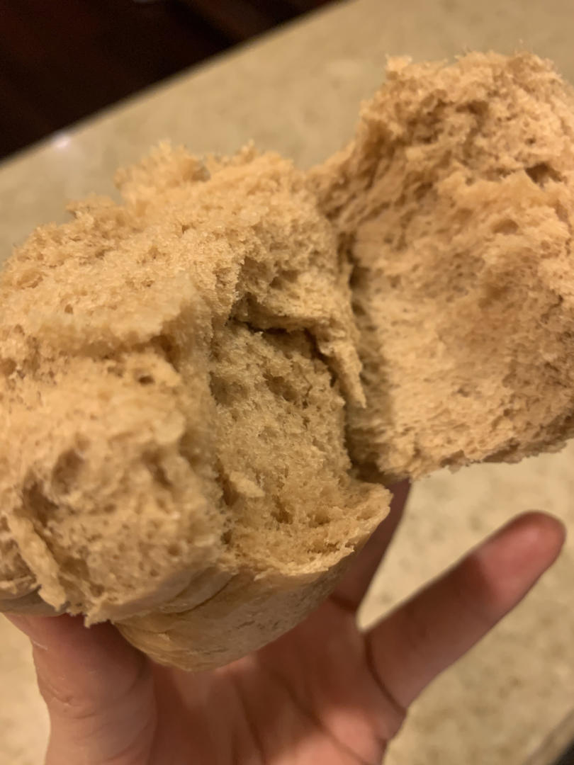 有着面包口感的红糖馒头（一次发酵）