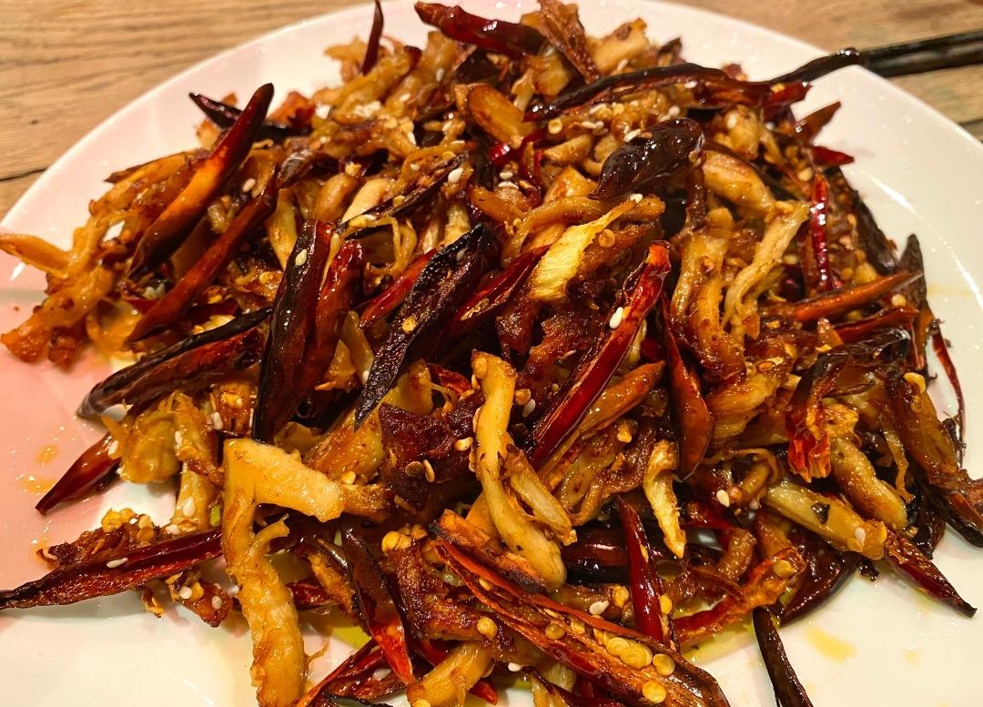 干香麻辣鸡丝