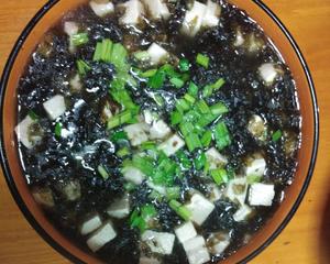 紫菜豆腐汤的做法 步骤4