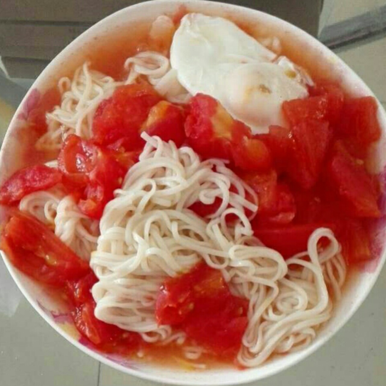 西红柿鸡蛋面