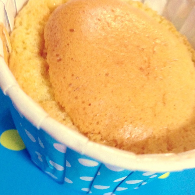 软绵绵的纸杯蛋糕