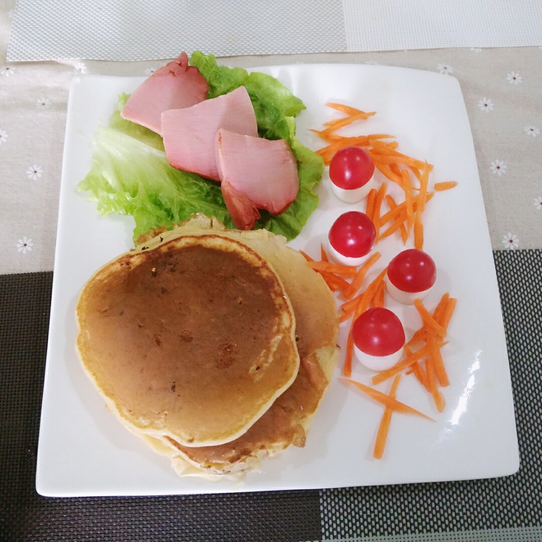 香蕉松饼