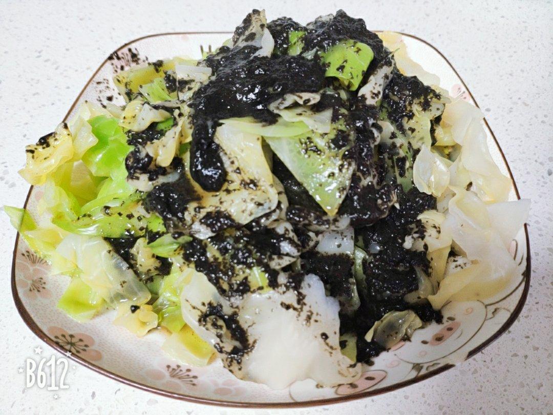 芝麻酱拌生菜