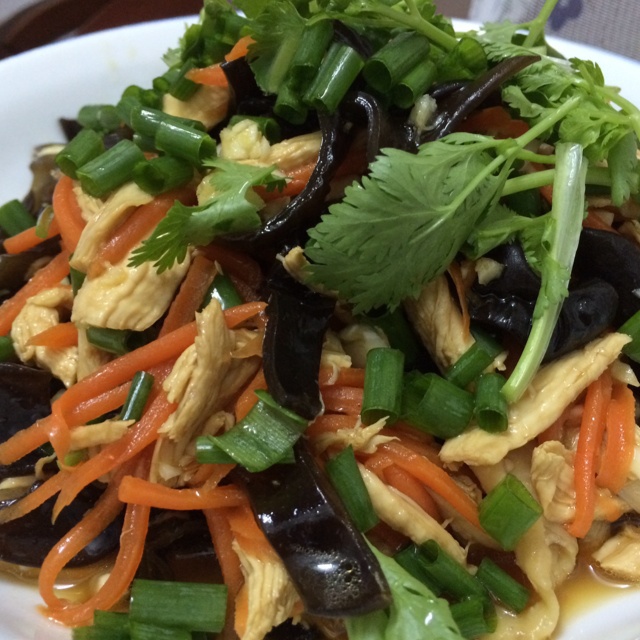 减脂健身｜凉拌手撕鸡丝（香辣&麻油版）