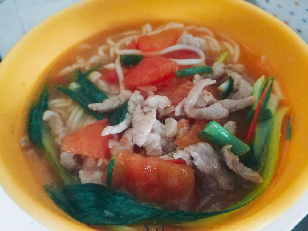 番茄肉丝面