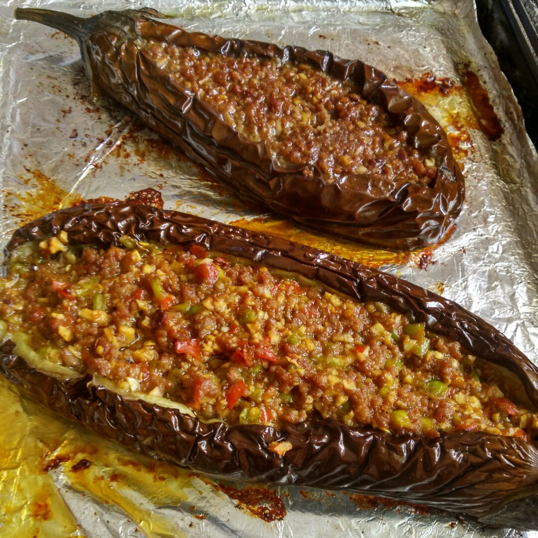 肉沫烤茄子