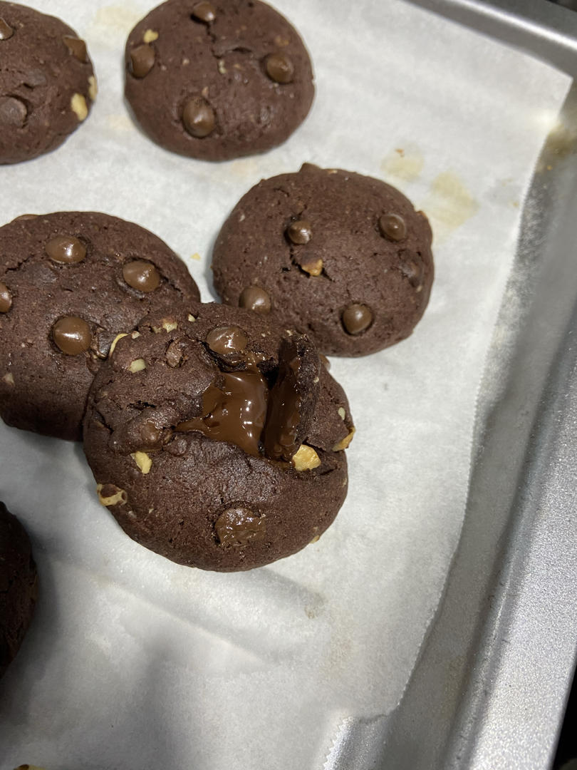 秒杀趣多多❗️巧克力坚果软曲奇饼干