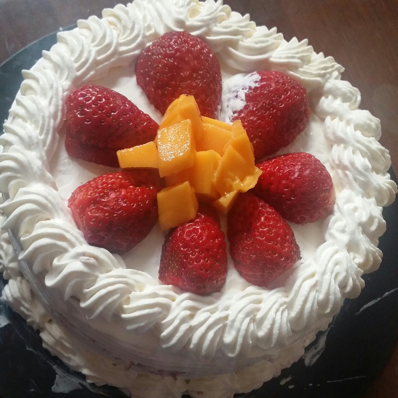 草莓奶油蛋糕