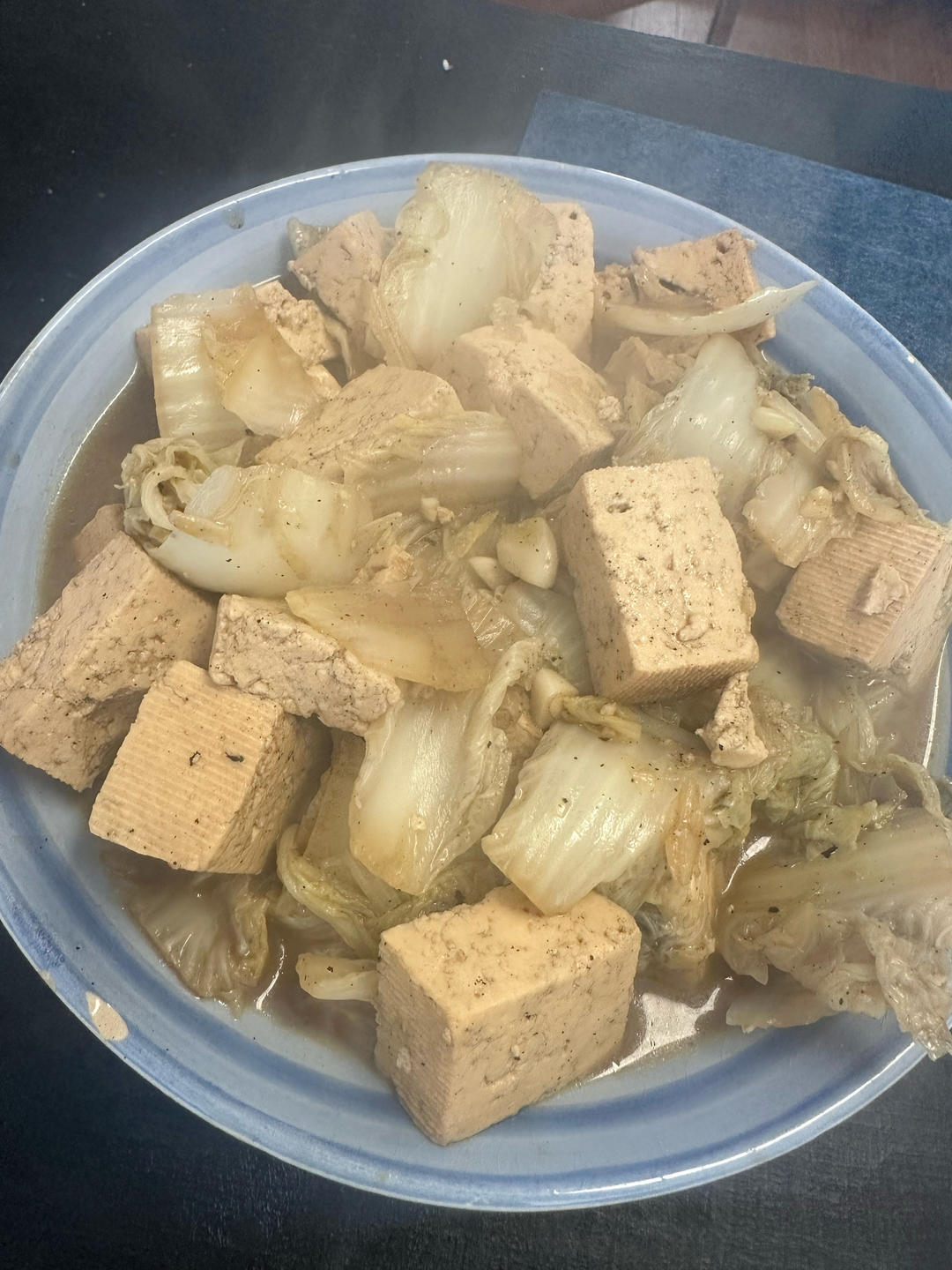 白菜豆腐这样做😋连汤汁都不剩🔅鲜美又美味