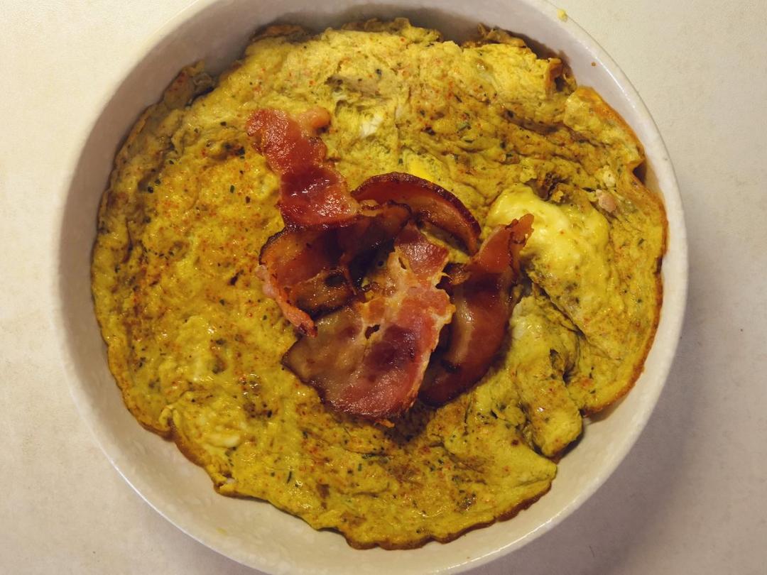培根煎蛋饼