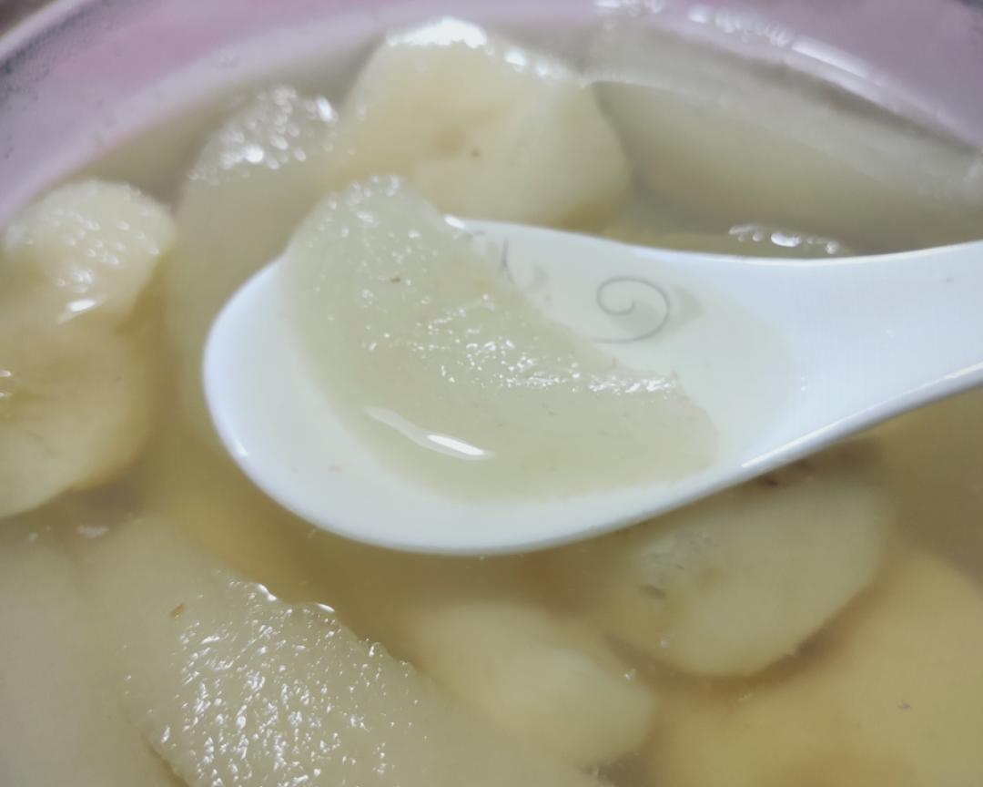冰糖雪梨（加荸荠）的做法