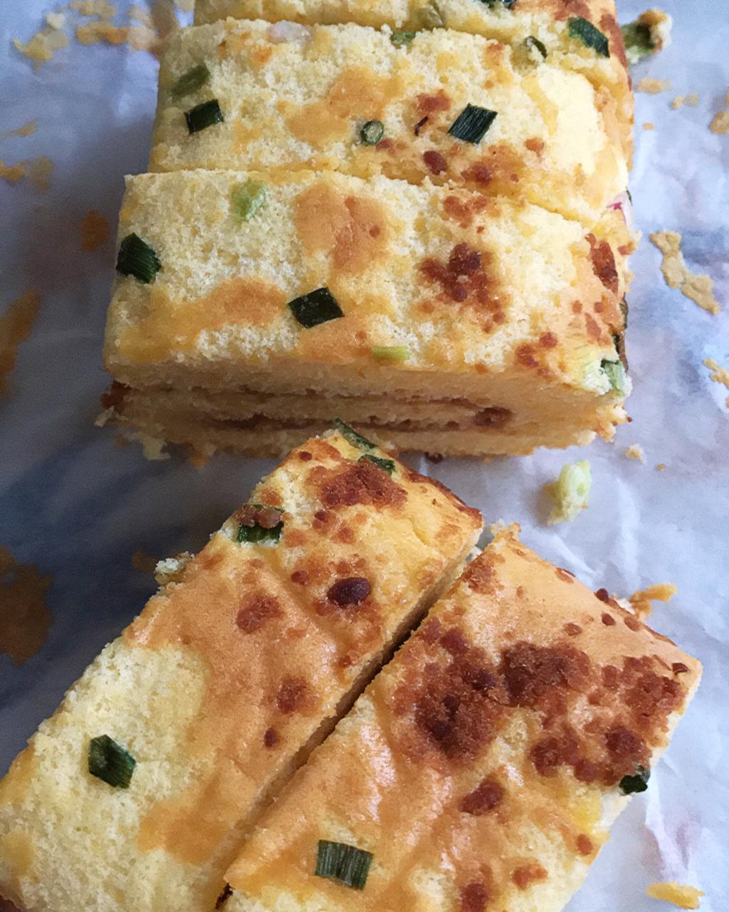 美善 品【香葱肉松蛋糕卷】