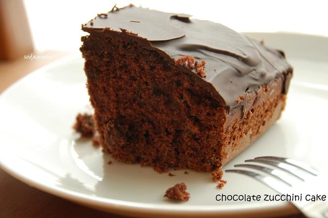 巧克力西葫芦蛋糕的做法