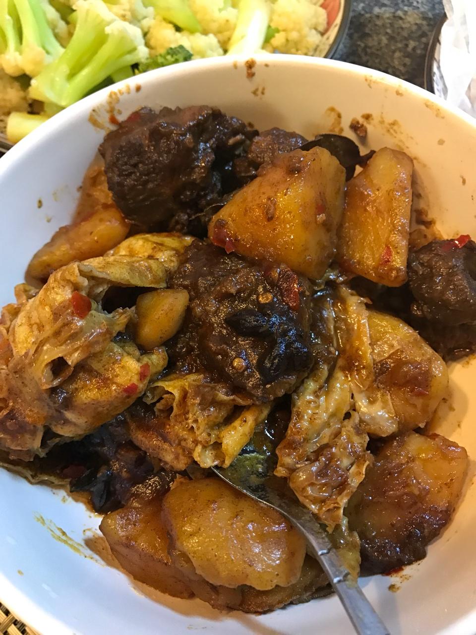 红烧土豆牛腩