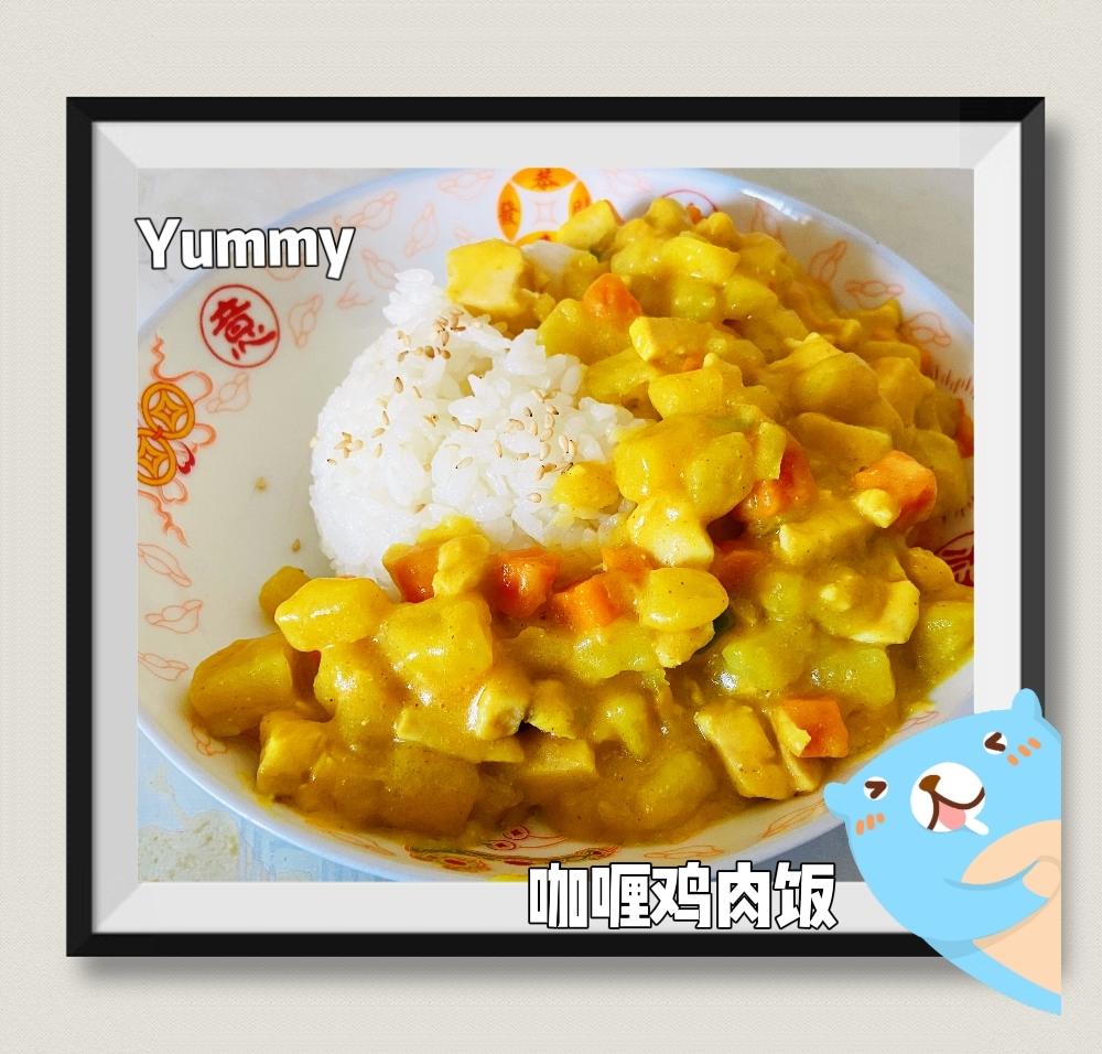 咖喱鸡肉饭