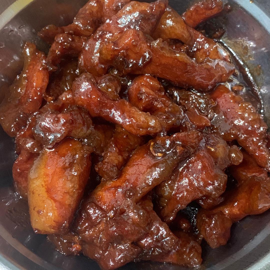电饭锅美味叉烧！