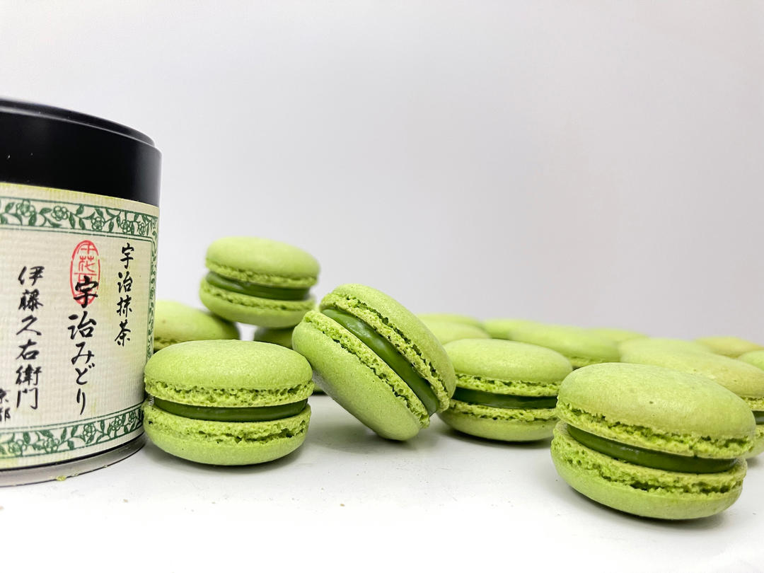 抹茶马卡龙（意式）