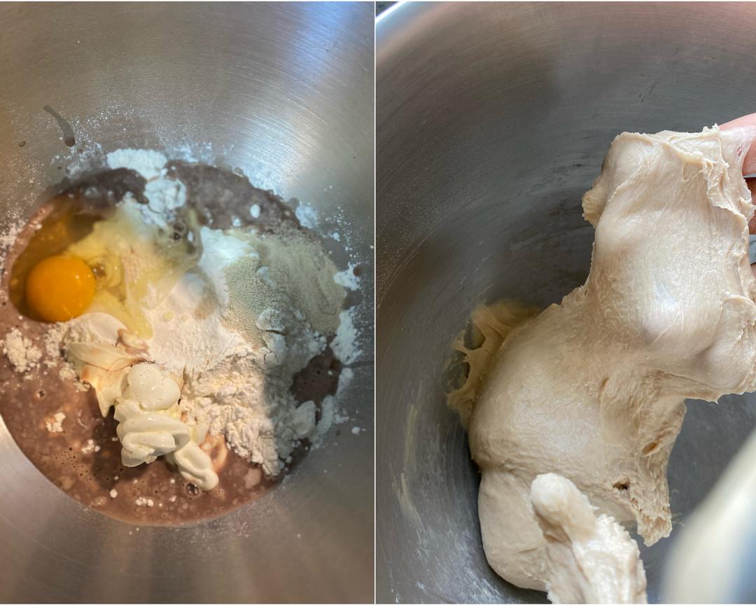 纯奶手撕吐司的做法 步骤1