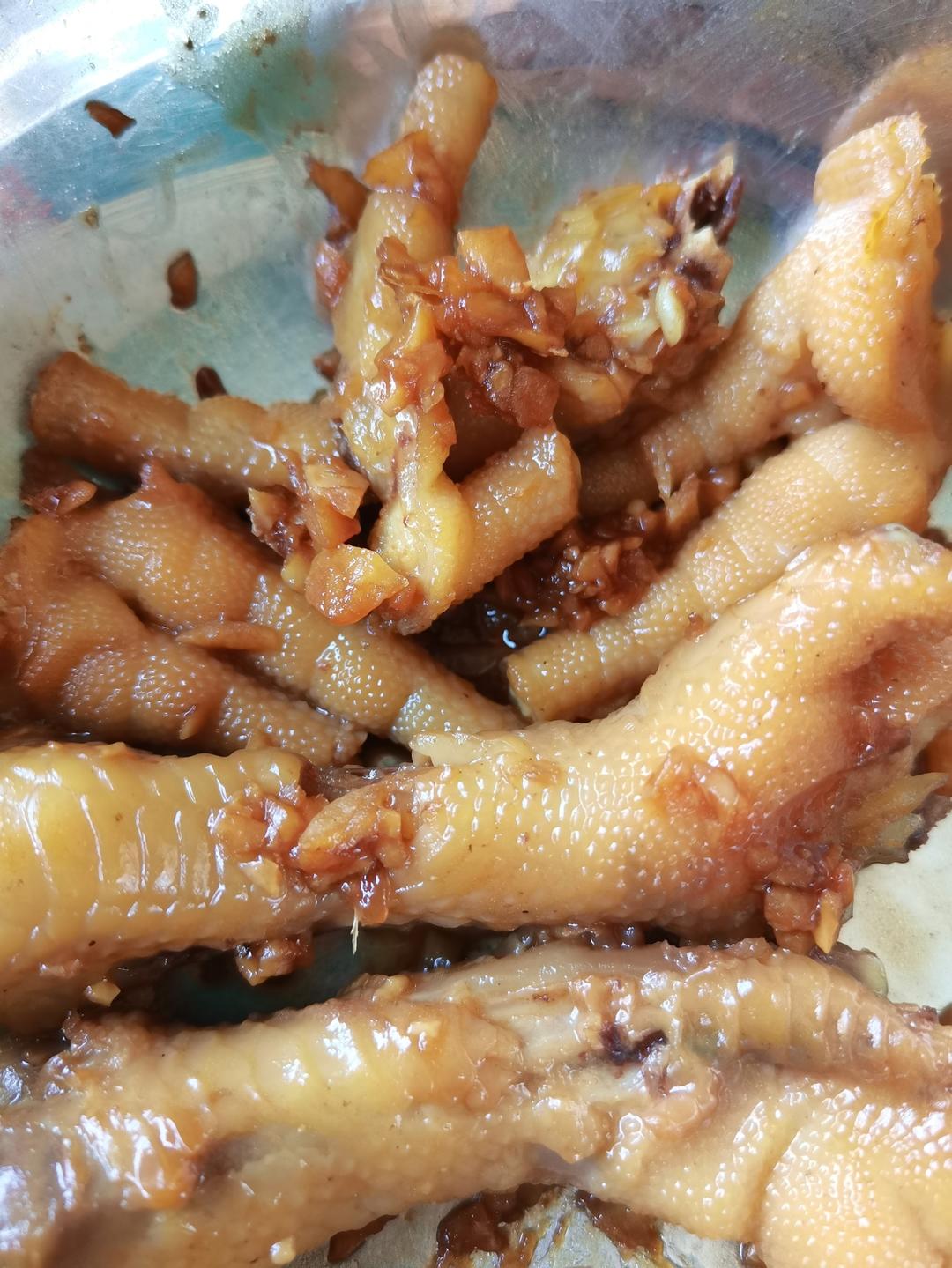 蒜香鸡爪