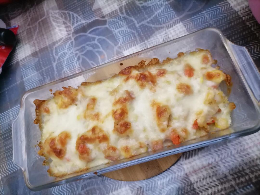 芝士焗饭（烤箱版）