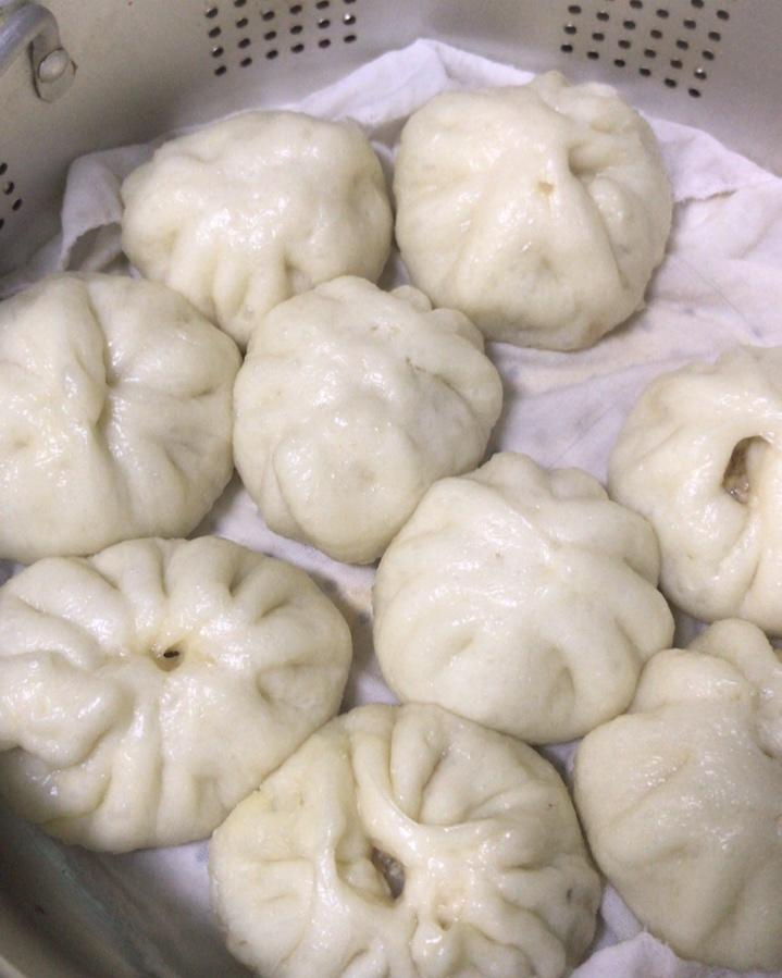 家庭手工肉馅大包子