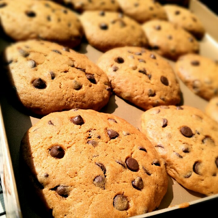 卟褦莈囿祢做的美味快手的经典美帝巧克力软曲奇