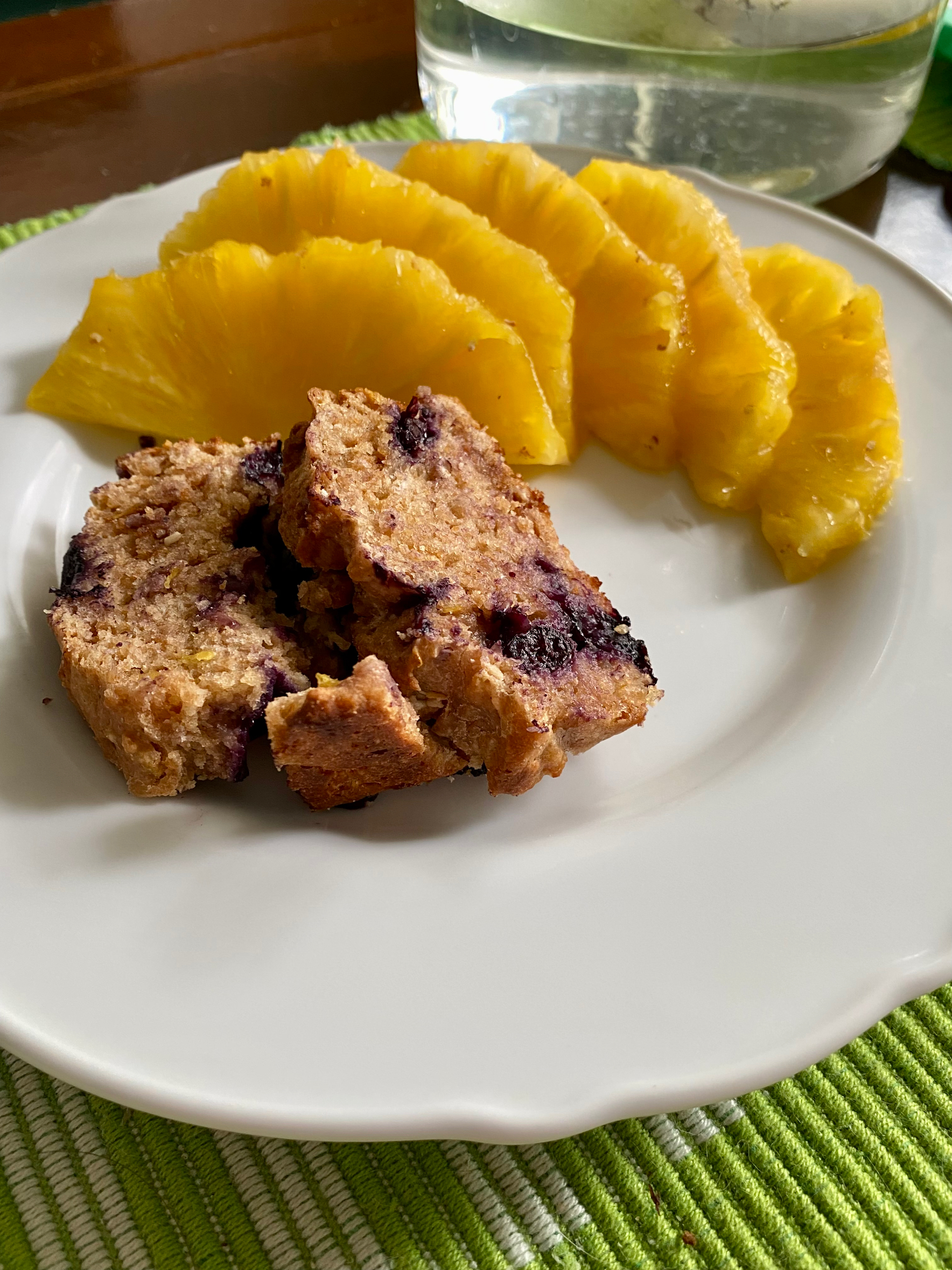 柠檬蓝莓快手面包丨健康·烘焙