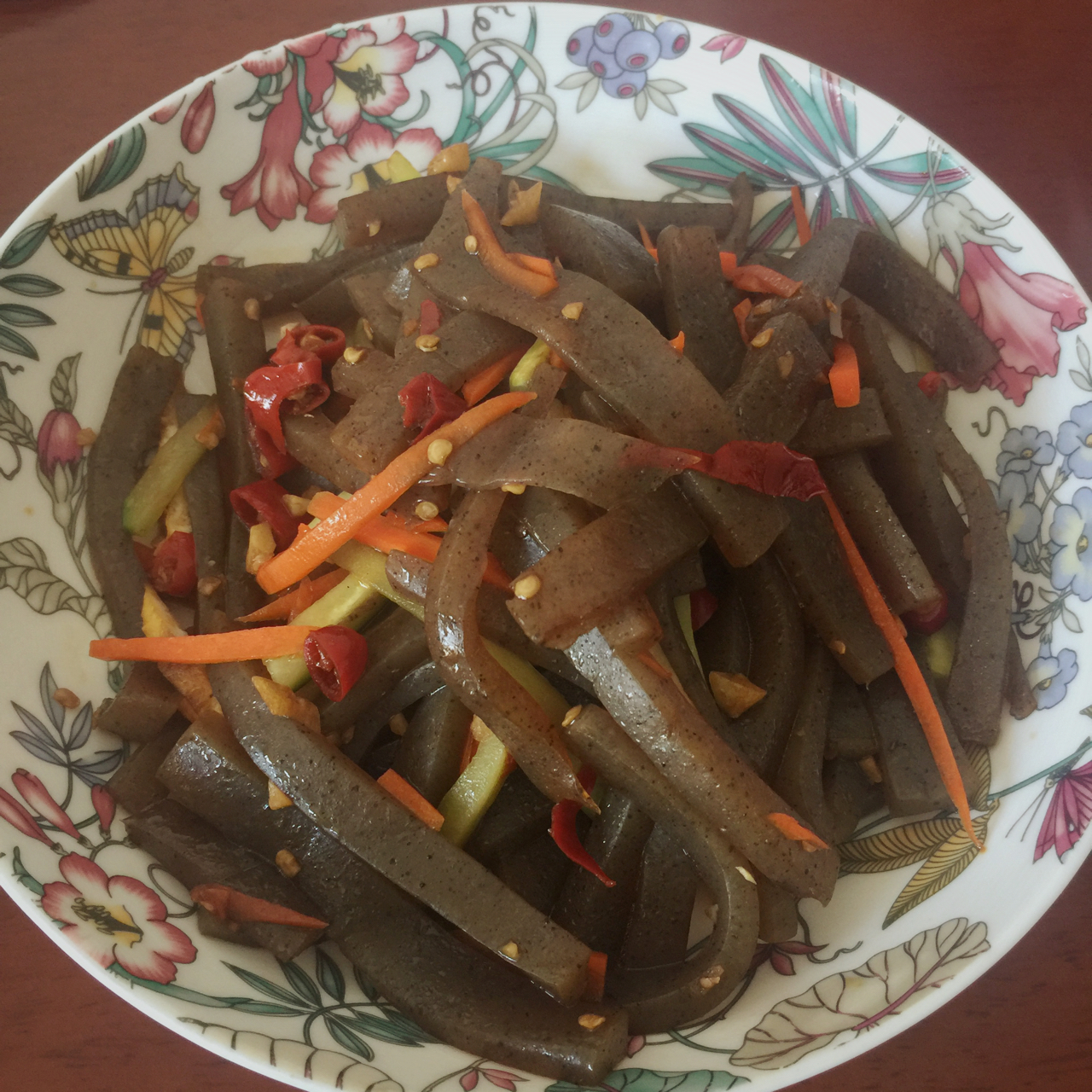 辣炒魔芋丝