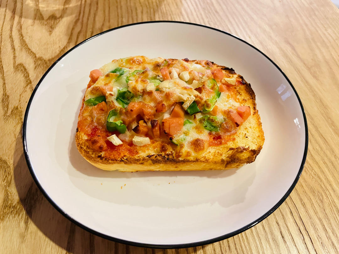 吐司版懒人披萨（空气炸锅）