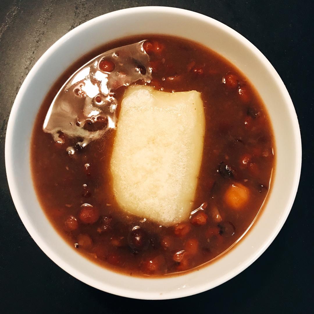 日式麻糬红豆汤