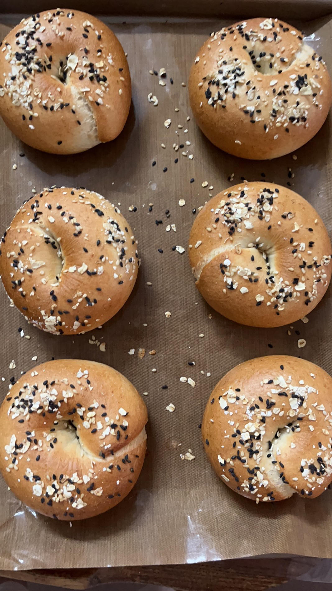 低糖无油燕麦贝果