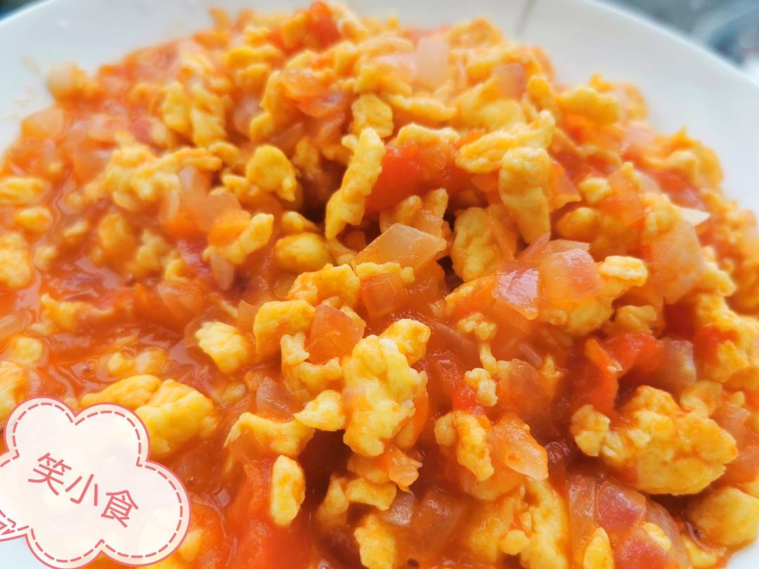 番茄洋葱炒蛋（夏日必备拌面神器）