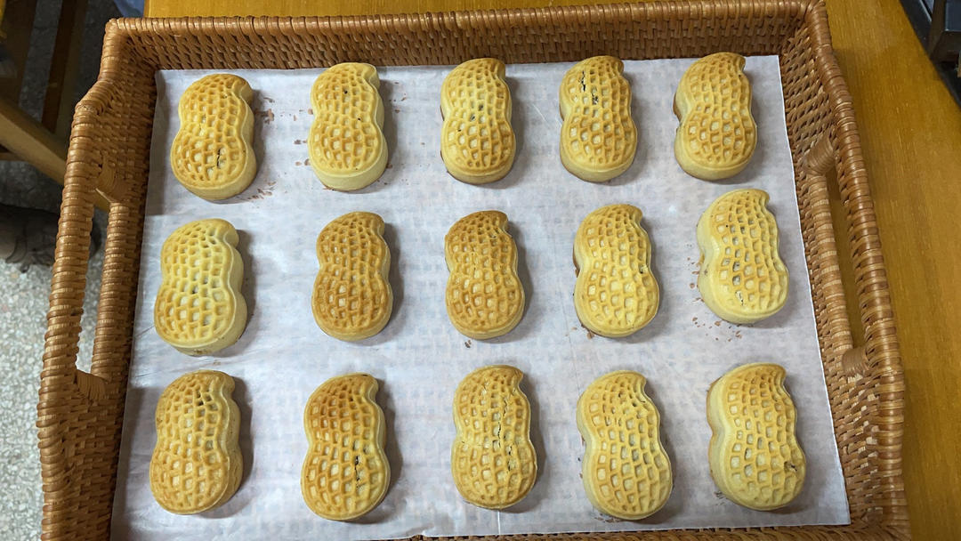 好柿终究会花生！2021年最火月饼教程！果蔬粉替代芝士粉教程！