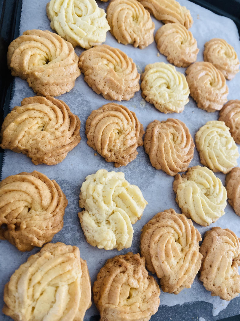 酥到掉渣的零失败黄油曲奇，新手可以一次成功！